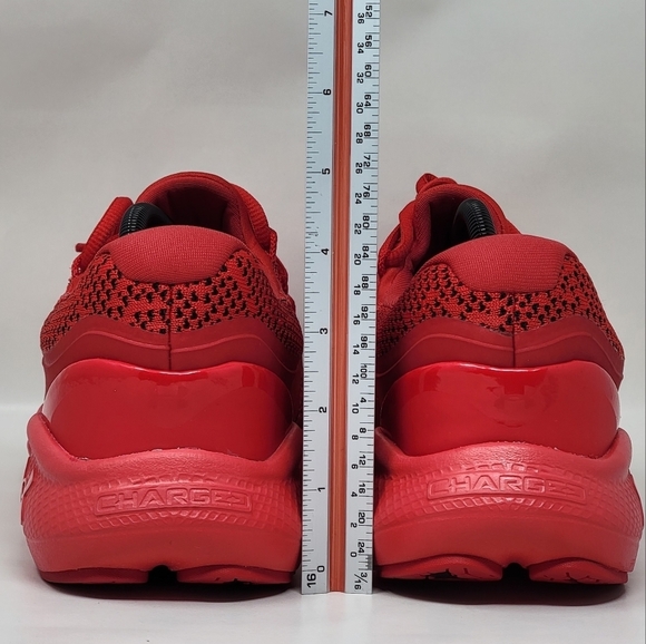 Under Armour UA Charged Vantage Red Men’s Sz Multi Running Shoes 3024699-600 New - Picture 7 of 10